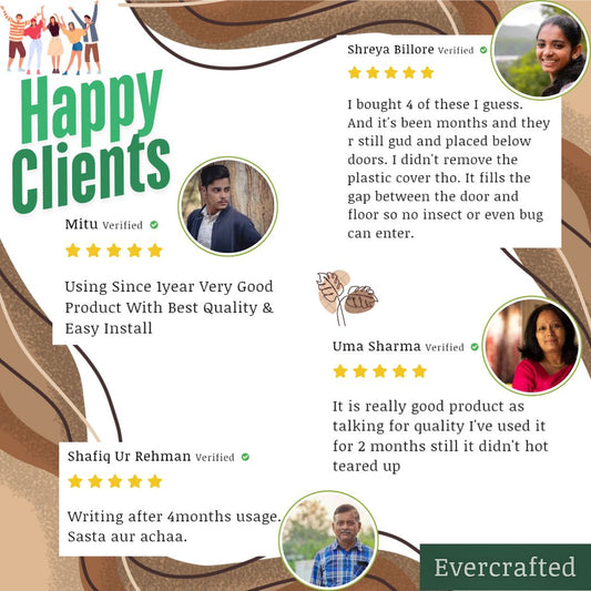 Door Bottom Sealing Strip | Soundproof & Dustproof Protector for Home