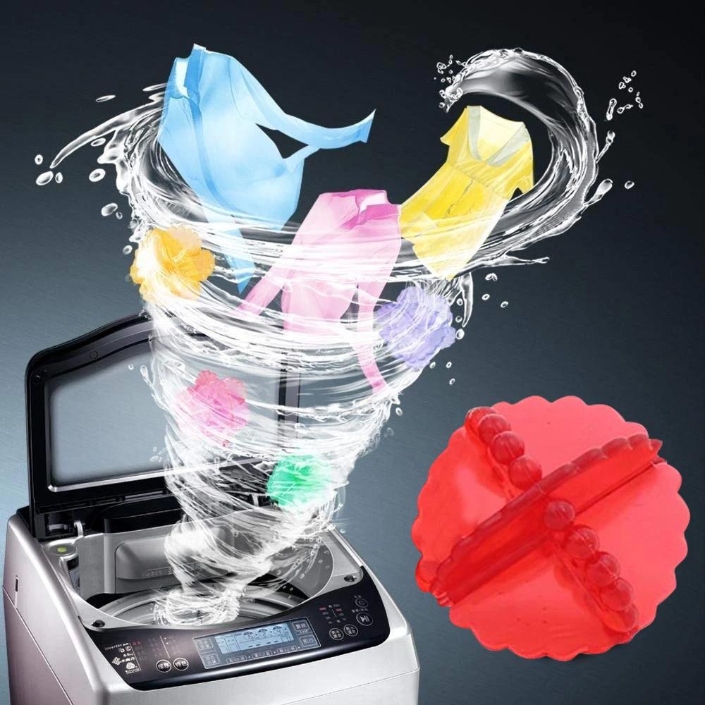 0207 Laundry Washing Ball, Wash Without Detergent (6pcs) - DeoDap