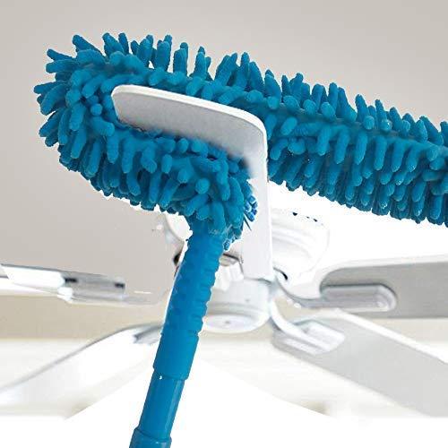 1270 Foldable Multipurpose Microfiber Fan Cleaning Duster for Quick and Easy Cleaning - DeoDap