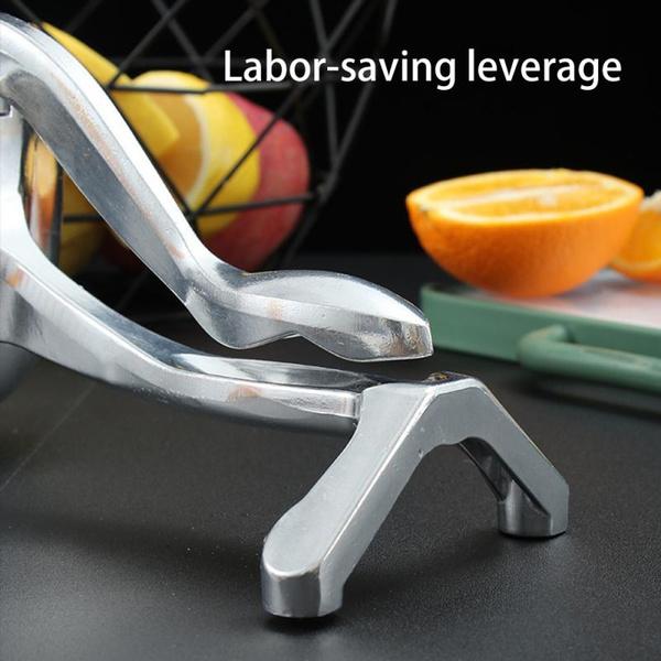 2313 Stainless Steel Manual Fruit Press Juicer Alloy Fruit Hand Squeezer Heavy Duty - DeoDap