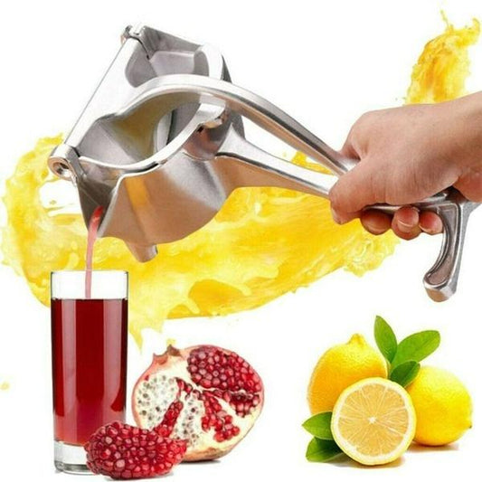 2313 Stainless Steel Manual Fruit Press Juicer Alloy Fruit Hand Squeezer Heavy Duty - DeoDap