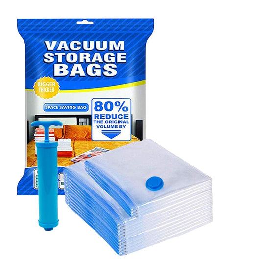 Space Saver Vacuum Bags( Pack of 4 Bags With Pump)