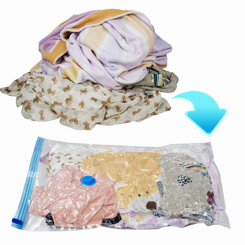 Space Saver Vacuum Bags( Pack of 4 Bags With Pump)