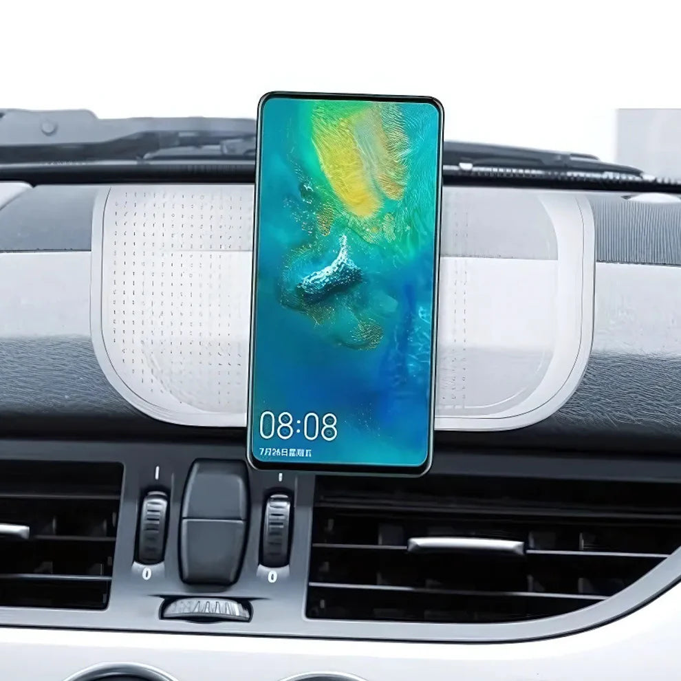Transparent Non-Slip Silicone Dashboard Mat - Large Size Grip