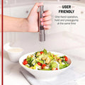 Thumb Press Stainless Steel Grinder