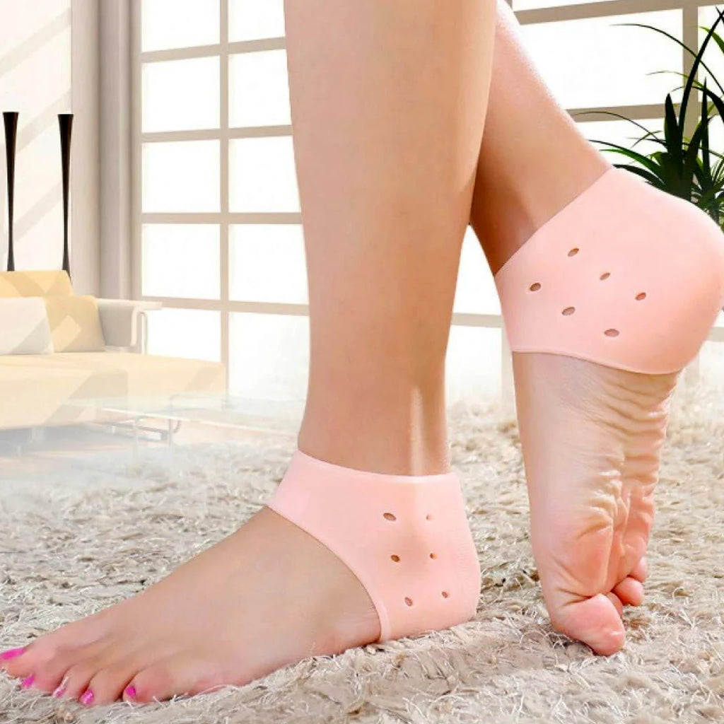 Silicone Gel Heel Socks – Cracked Heels Remedy