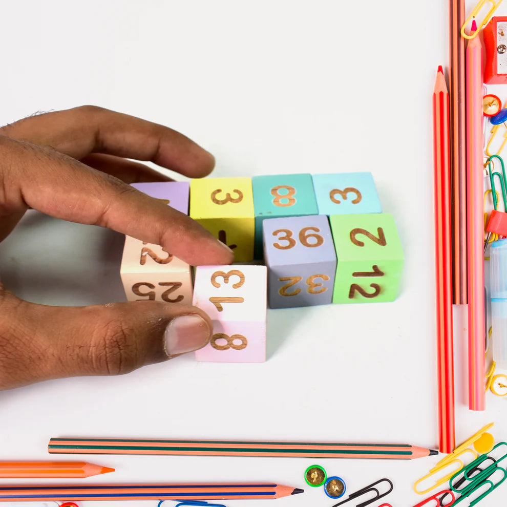 Wooden Math Game for Kids – Early Learning Educational Toy