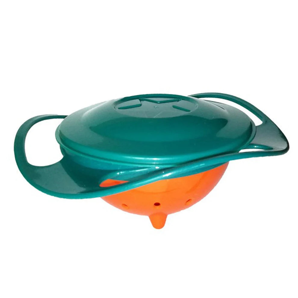 Spill-Proof Gyro Bowl – 360° Rotating Toddler Feeding Dish
