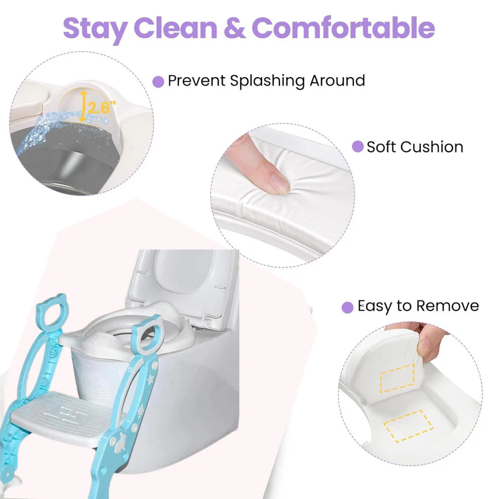 Potty Training Seat – Step Stool Ladder for Toddlers