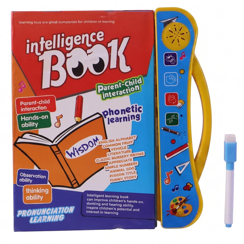 Kids Learning Sound Book, Interactive Phonics & Numbers Fun