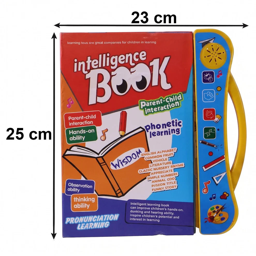 Kids Learning Sound Book, Interactive Phonics & Numbers Fun