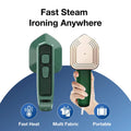 Portable Steam Iron – 2-in-1 Travel Garment Steamer