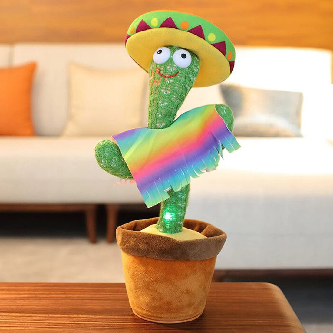 Dancing Cactus Toy – Talking & Singing Plush