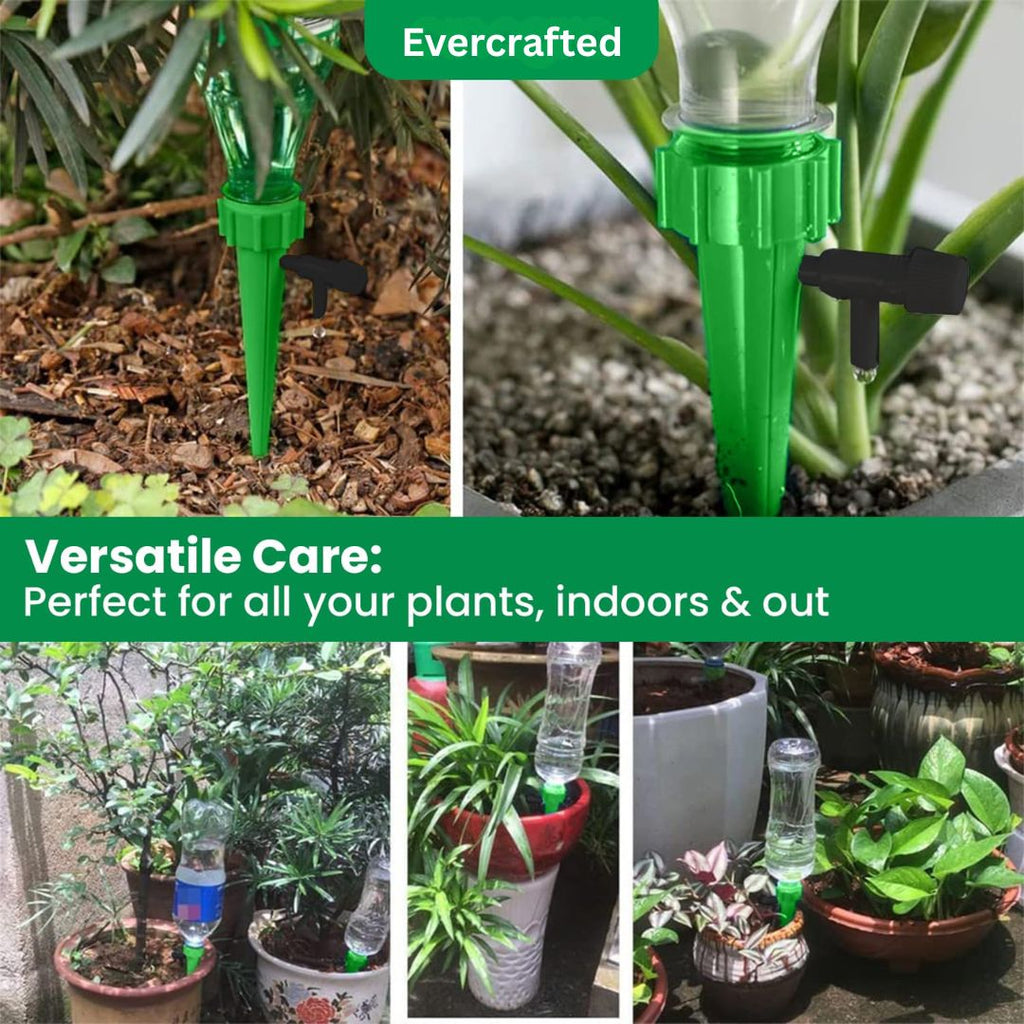 Grow Garden Tools Plant Watering Spikes – Adjustable Slow Release