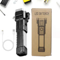 Indo Glow Rechargeable LED Torch – Emergency Hammer & Glass Cutter