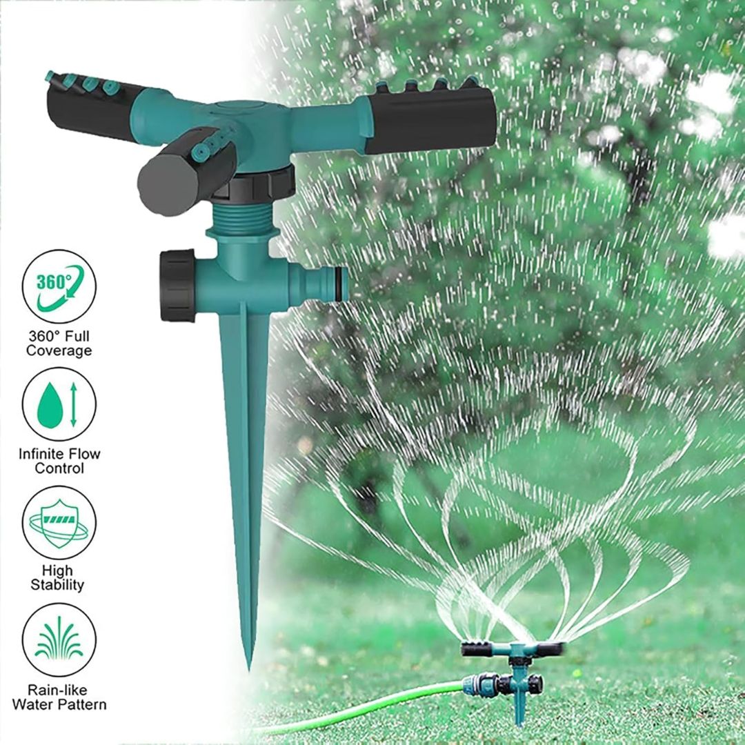 360° Automatic Rotation Lawn Sprinkler