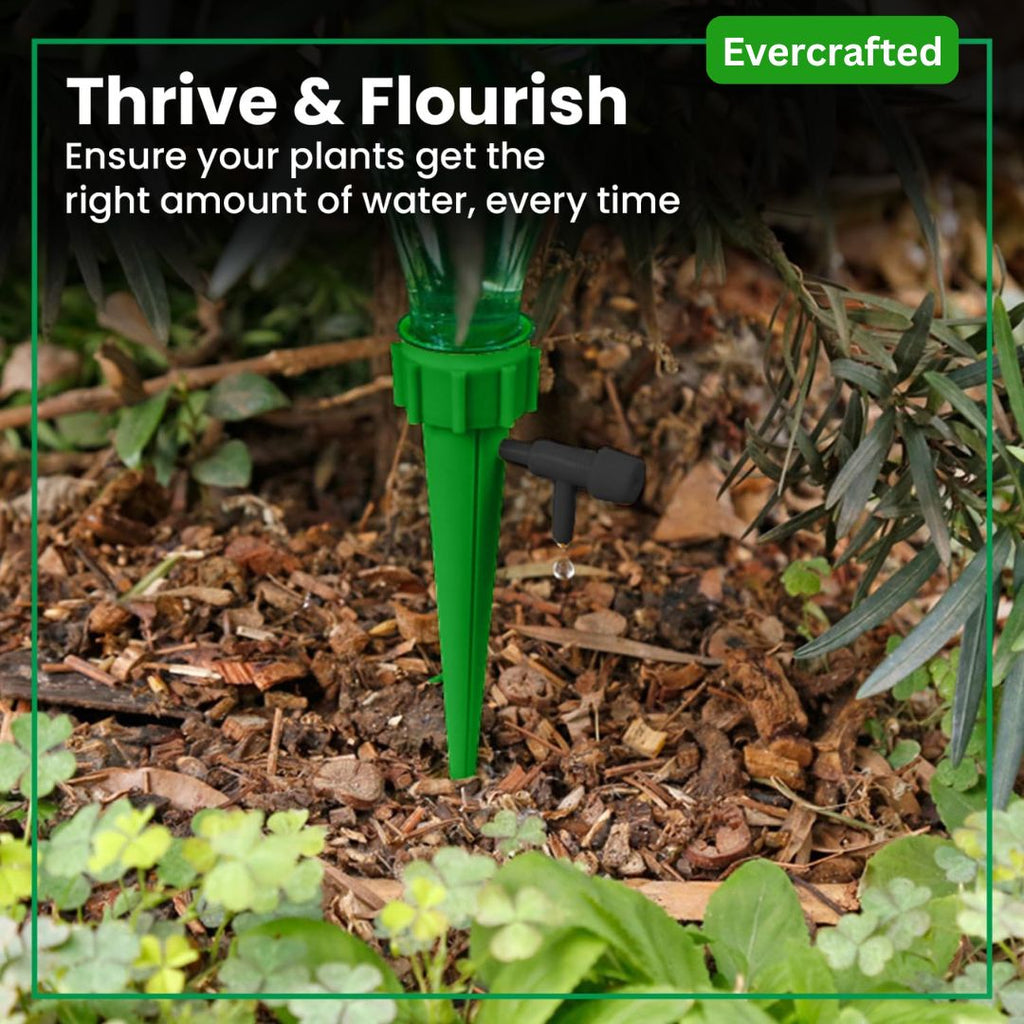 Grow Garden Tools Plant Watering Spikes – Adjustable Slow Release