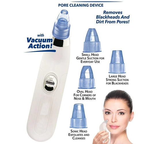 Blackhead Remover – 4-in-1 Vacuum Suction Pore Cleaner