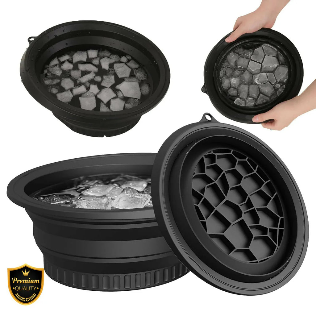 Foldable Ice Face Bowl – Instant Glow & Cooling Facial Therapy