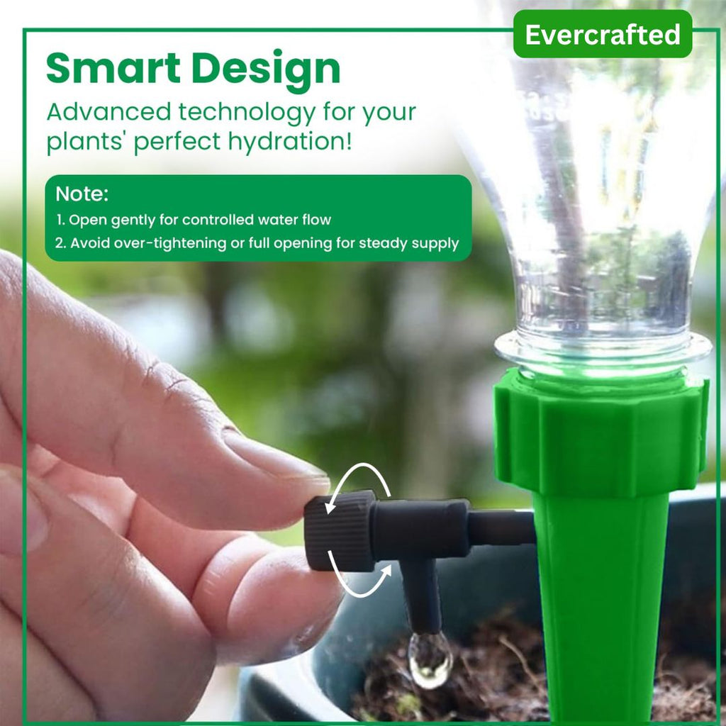 Grow Garden Tools Plant Watering Spikes – Adjustable Slow Release