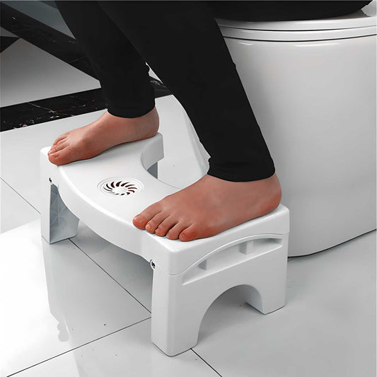 Foldable Anti-Constipation Potty Training Stool with Air Freshener Slot