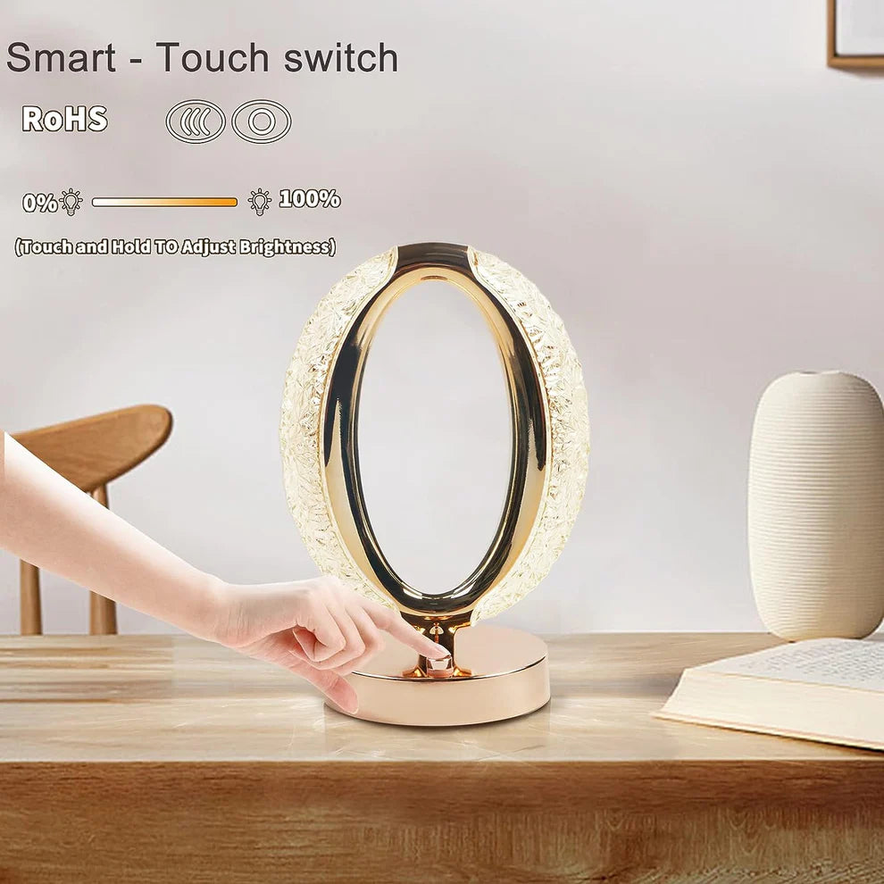 Styleva Crystal Table Lamp – 3-Way Dimmable Touch Control