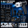Wireless Vacuum Cleaner – Portable 3-in-1 For Car & Home