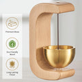 Zen Meditation Bell – Calming Sound with Wooden Stand