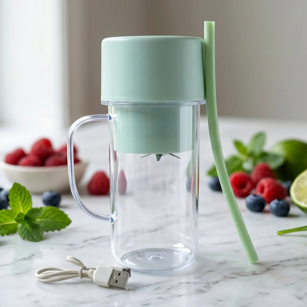 Portable Electric Juicer – Compact & Rechargeable for Fresh Juices