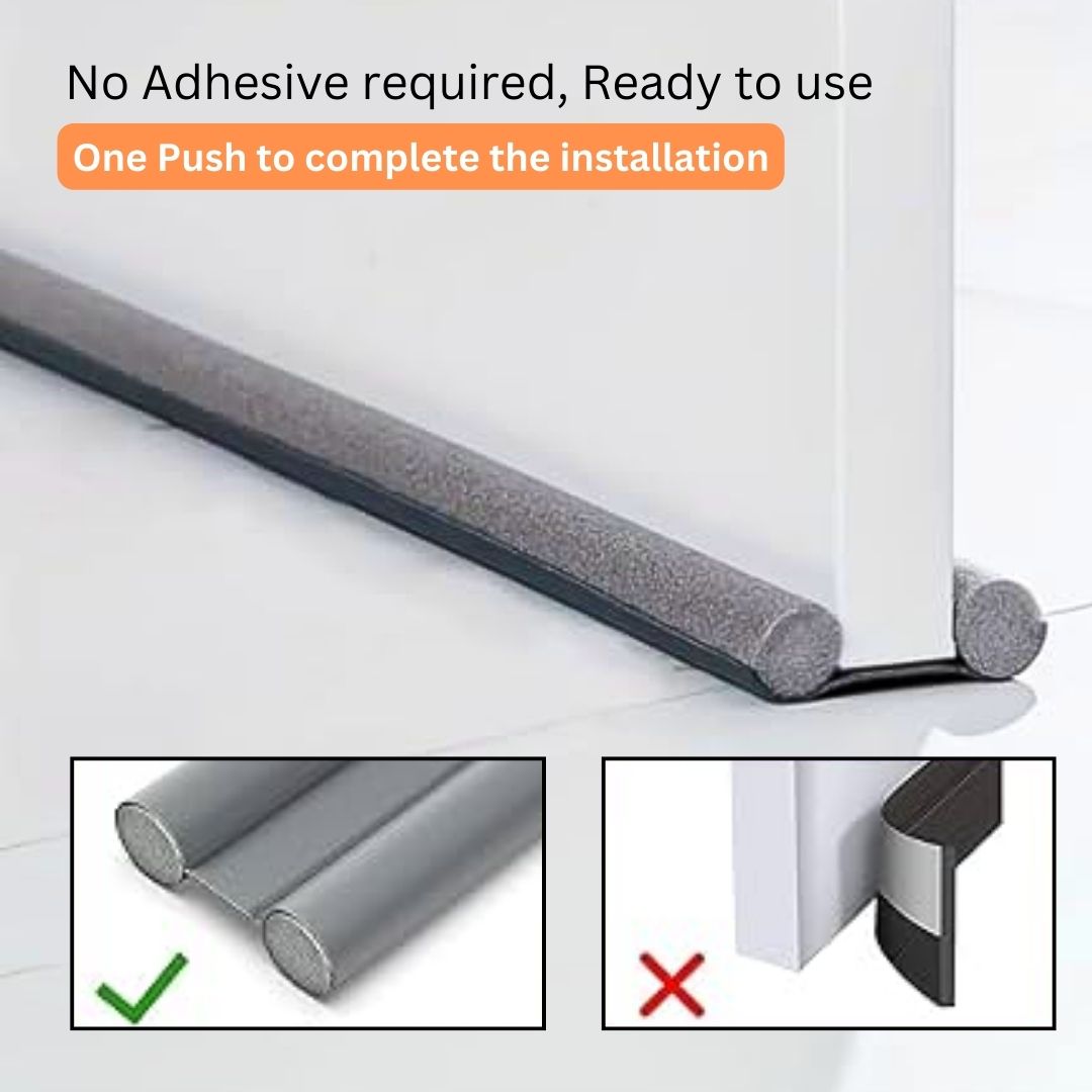 DraftNova Elite™ Under-Door Bottom Seal Strip