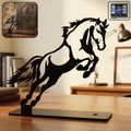 Metal Horse Sculpture – Modern Desk Decor for Sophistication