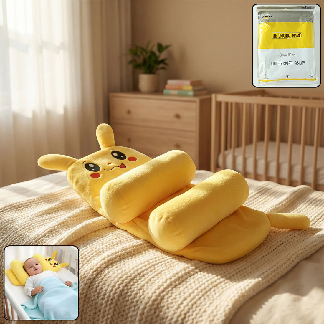 Baby Sliding Pillow – Soft Support for Comfortable Sleep