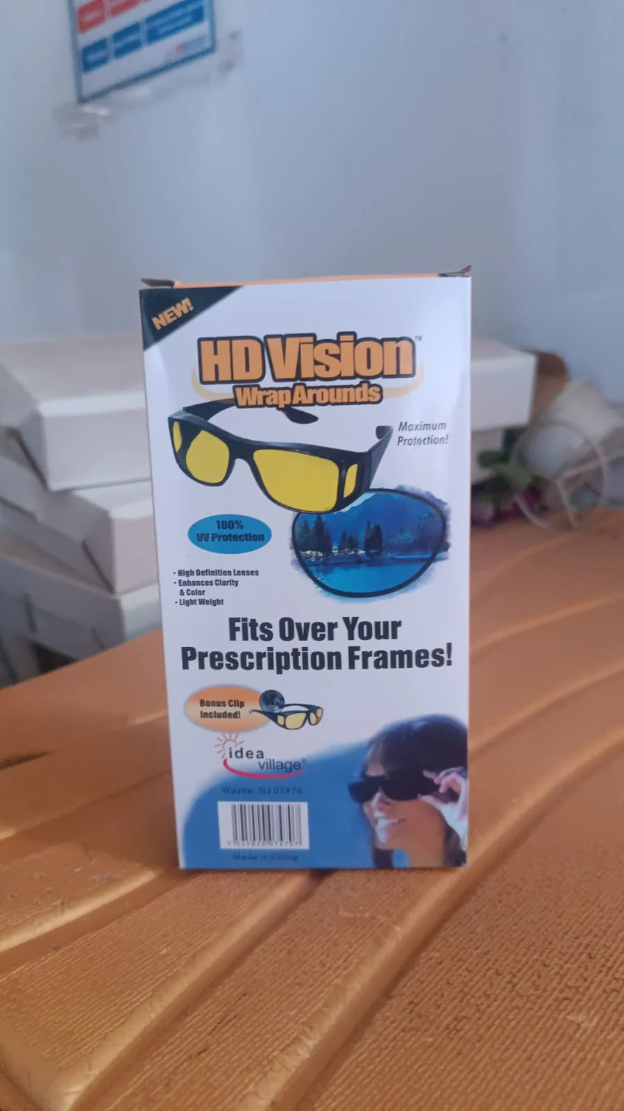 Night Driving Glasses – Anti-Glare Yellow Lens HD Vision