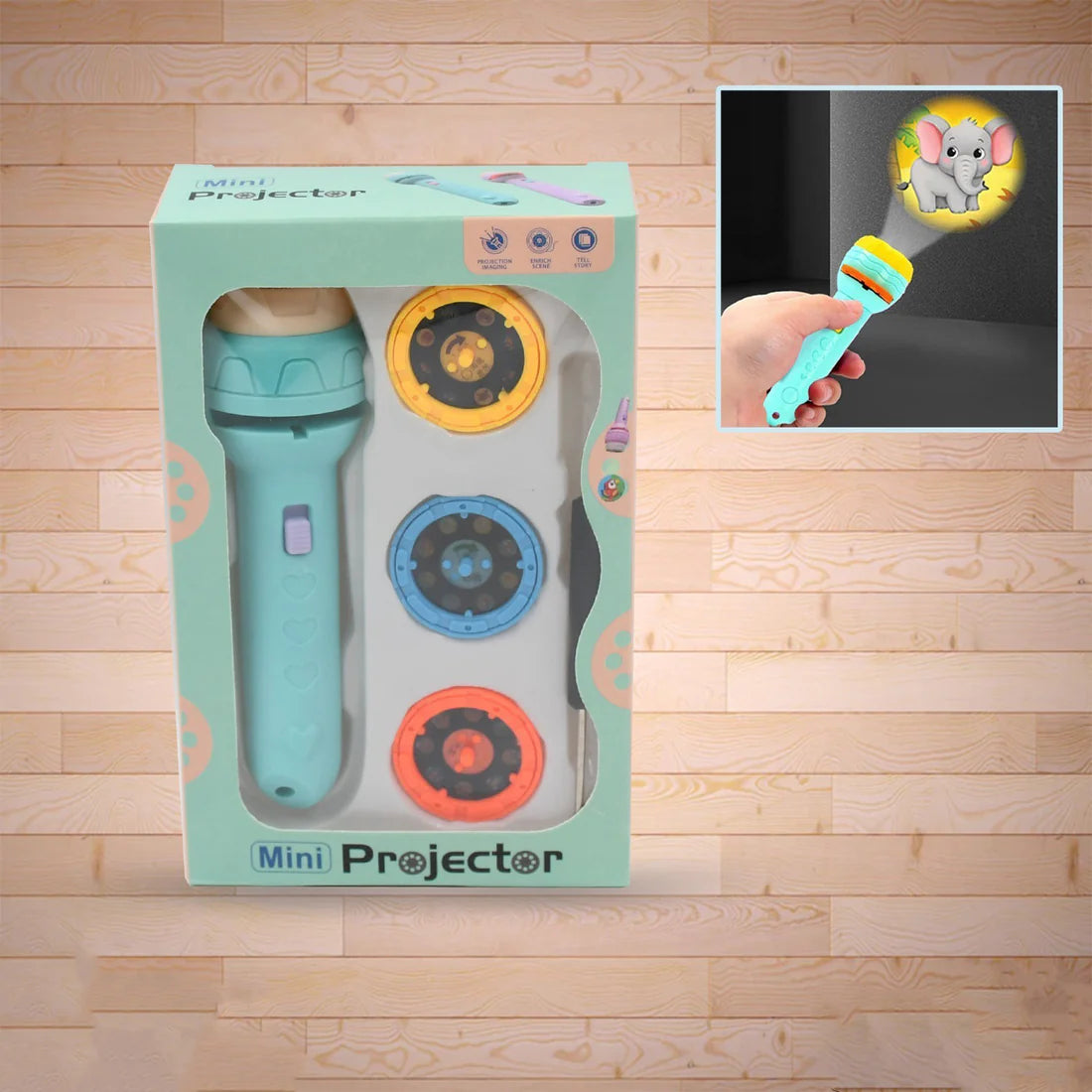 Mini Slide Projector for Kids – Learning Toy