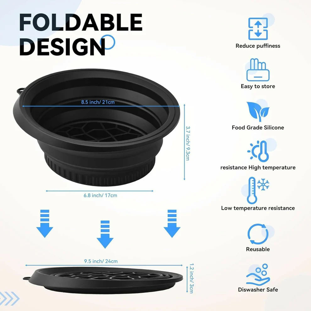 Foldable Ice Face Bowl – Instant Glow & Cooling Facial Therapy