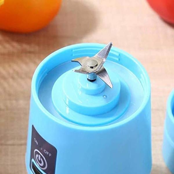 0131 Portable USB Electric Juicer - 4 Blades (Protein Shaker) - DeoDap