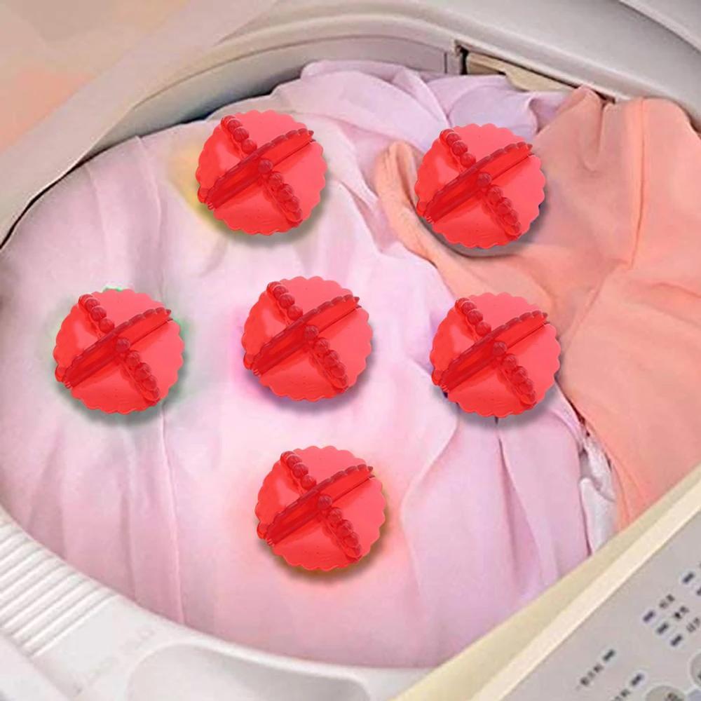 0207 Laundry Washing Ball, Wash Without Detergent (6pcs) - DeoDap