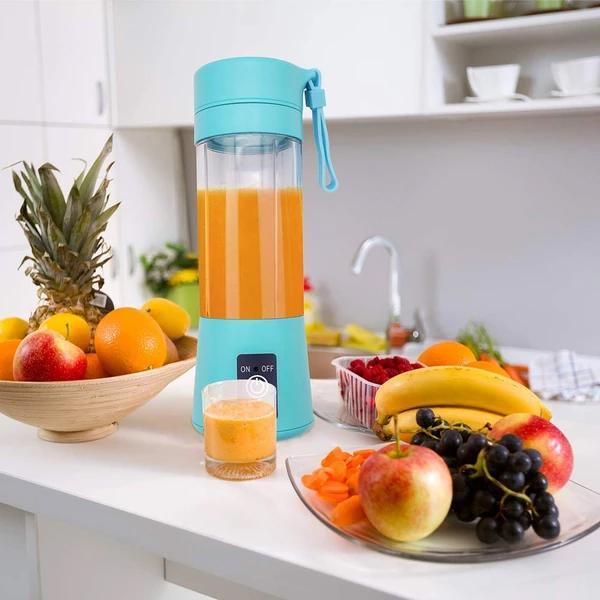 0131 Portable USB Electric Juicer - 4 Blades (Protein Shaker) - DeoDap