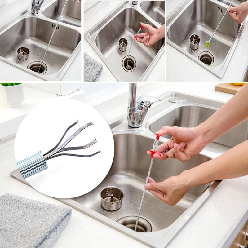 Kitchen Sink Sewer Cleaning Hook