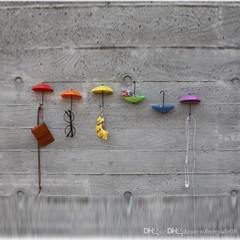 Cute Umbrella Wall Mount Key Holder