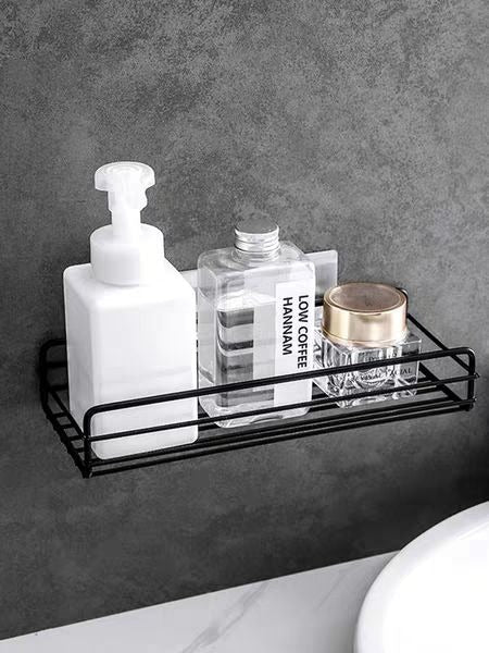 InstaMount Pro | Self-Adhesive Metal Wall Shelf — No Drill, No Nails, No Damage | Free COD