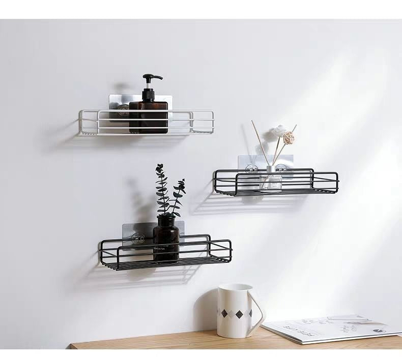 Metal Multipurpose Bathroom Shelf